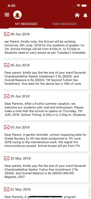 K12 Parent Portal