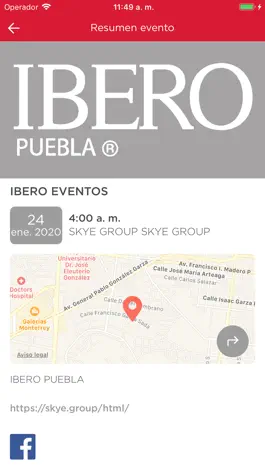 Game screenshot IBERO PUEBLA Eventos hack