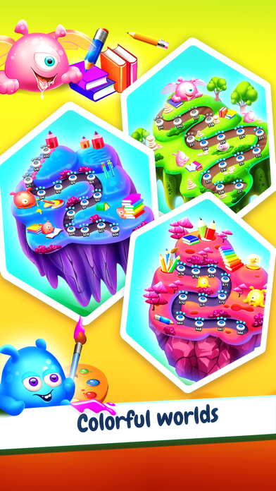 Jelly Monster Splash screenshot 3
