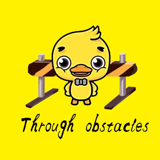 Through obstacles happy