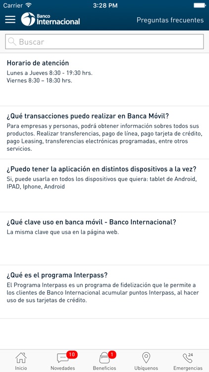 Banca Móvil-Bco. Internacional screenshot-3