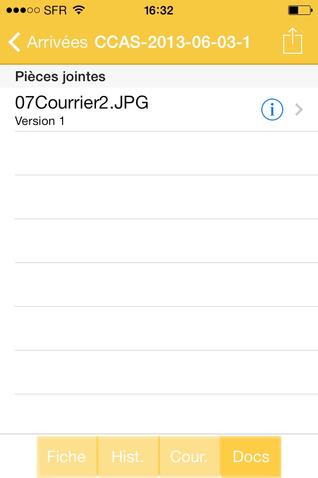 AIRS Courrier screenshot 4