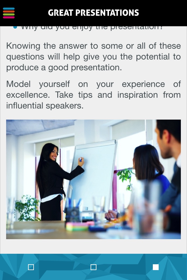 Presentation Excellence screenshot 2