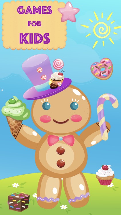 Gingerbread man games for kids