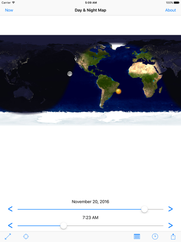 Day & Night Map - náhled
