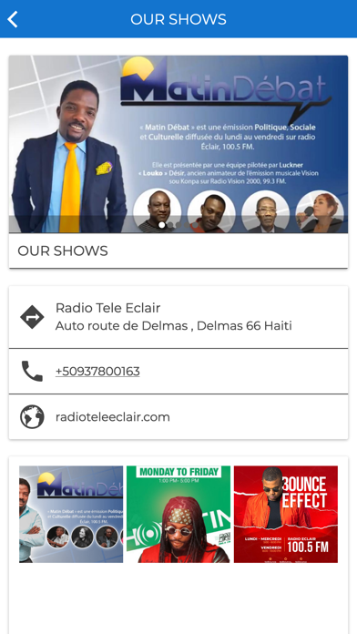 Radio Tele Eclair App screenshot 4