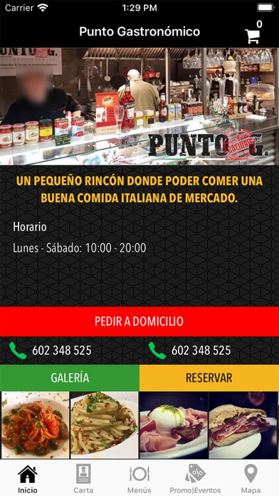 How to cancel & delete Punto Gastronómico from iphone & ipad 1