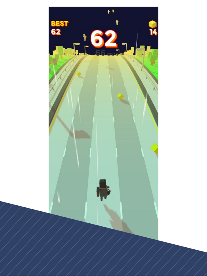 Zombie Road - Avoid the zombie