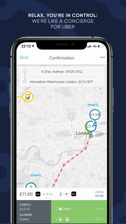 Shortcut for Uber, Tube & Rail screenshot-3
