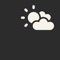 Minimalism style weather app