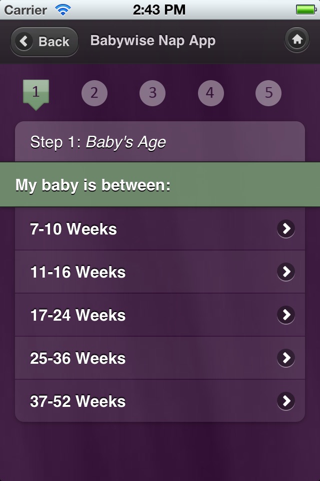 Babywise Nap App screenshot 2