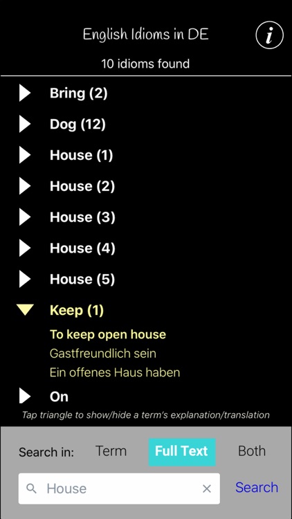 English Idioms in DE screenshot-3