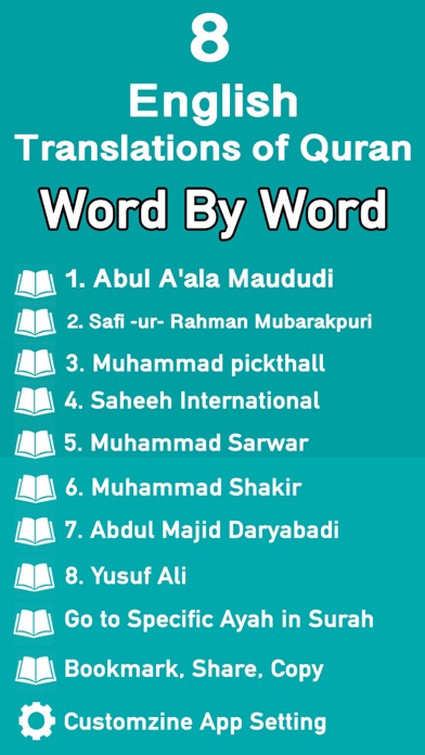 How to cancel & delete Quran English Word by Word from iphone & ipad 1