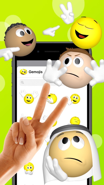 Emoji + gestures > Gemojis screenshot-3