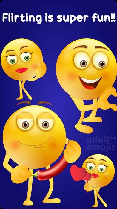 Adult Emoji Keyboard Stickers screenshot 3