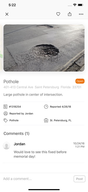 SeeClickFix St. Pete(圖3)-速報App