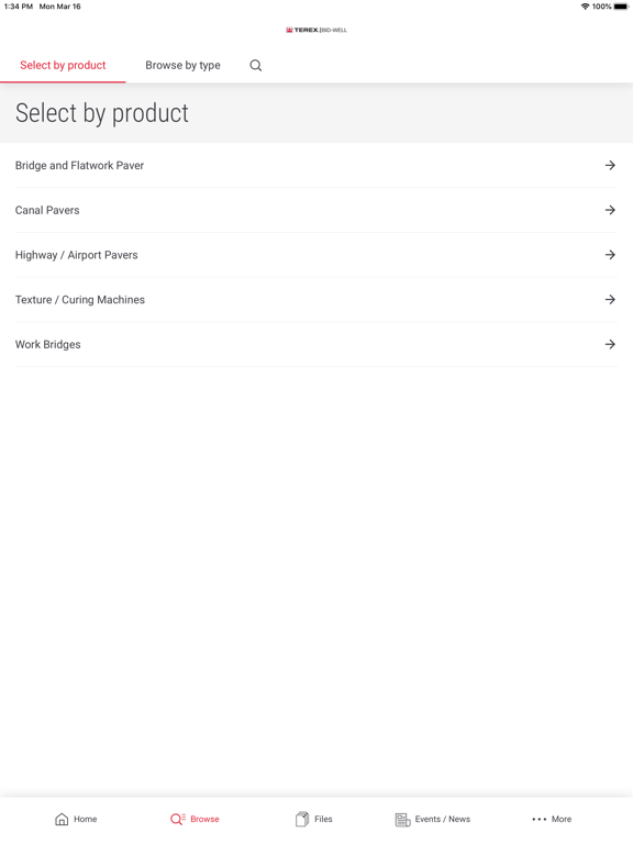 Screenshot #6 pour Terex Bid-Well Portal