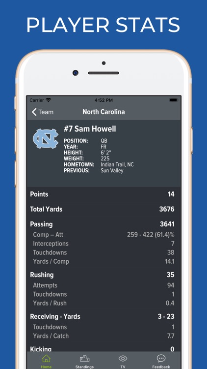 North Carolina Football screenshot-3