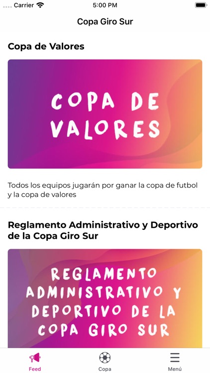 Copa Giro Sur