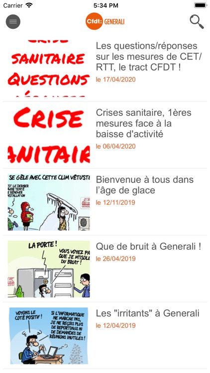 CFDT GENERALI screenshot-4