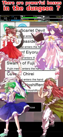 Game screenshot TouhouHackSlash apk