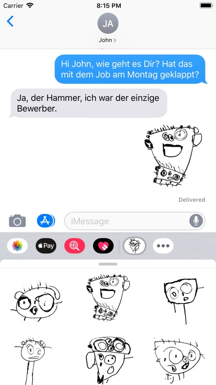 Faces Sticker