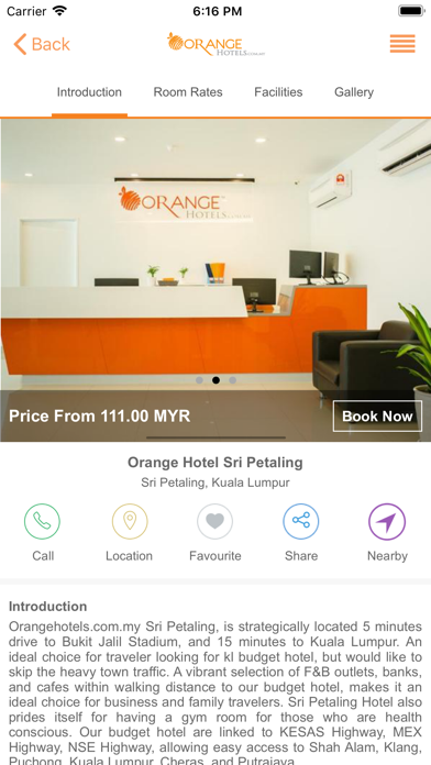 Orange Hotels screenshot 2