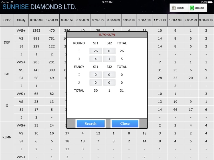 SUNRISE DIAMONDS For iPad screenshot-4