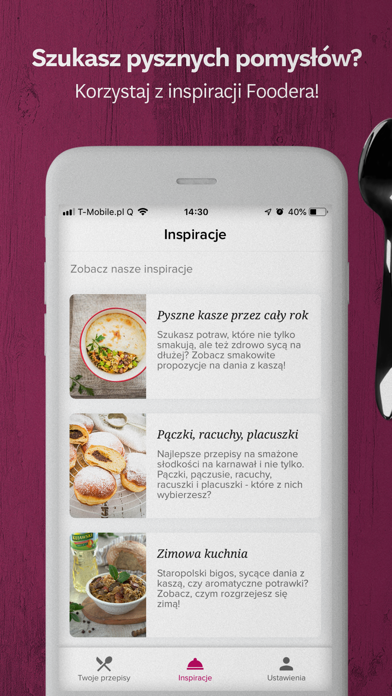 Fooder - Twoje przepisy screenshot 3