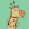Mr Giraffe Animated Stickers