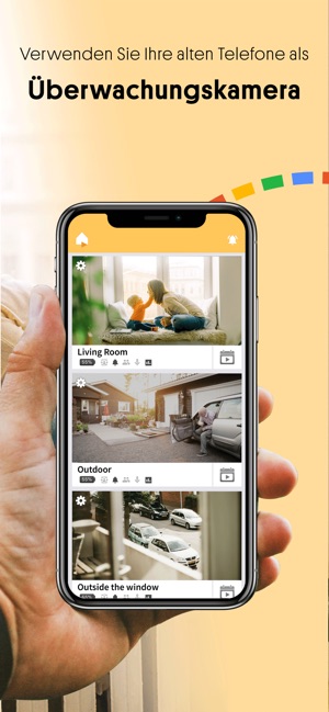 Überwachung mit der Smartphone-Kamera