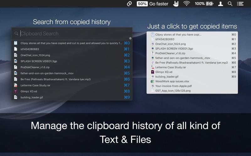 Clipsy: Clipboard Manager