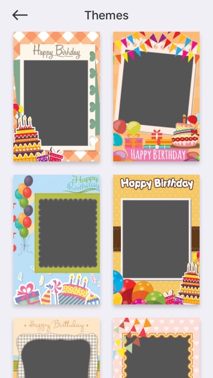 Birthday Photo Frame - Editor screenshot-6