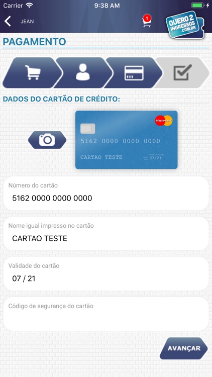 Quero 2 Ingressos