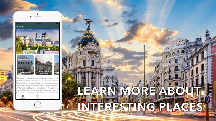 Madrid Travel Audio Guide Map