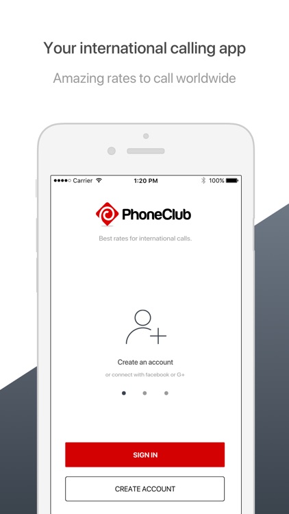 PhoneClub – Best Calling Rates screenshot-0