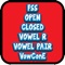 Every syllable must have a talking vowel, but sometimes it can be hard to determine what sound the vowel will make