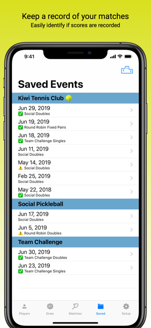 MatchUp Tennis Organiser Pro(圖5)-速報App