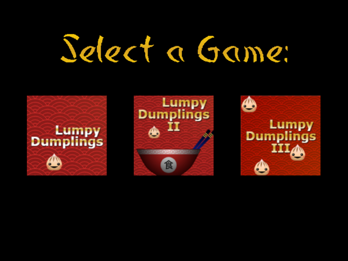 Lumpy Dumplings