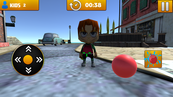 水上气球射击战斗