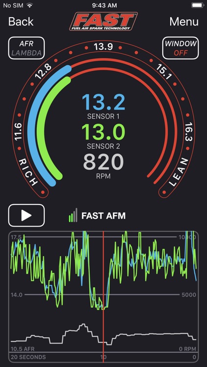 FAST Wireless Air Fuel Meter