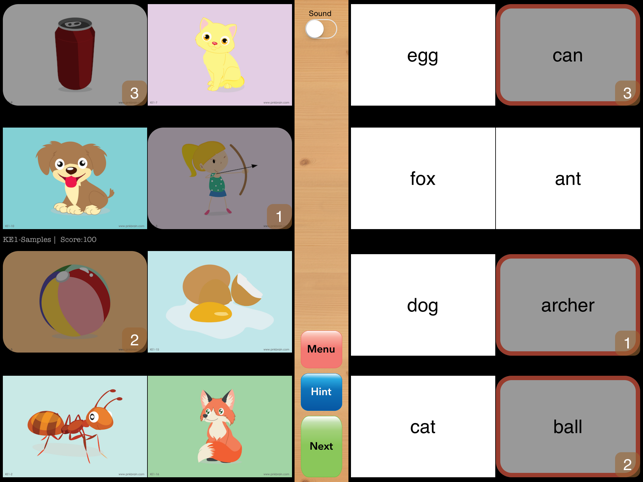 KE-Test: Kindy English Vocab(圖2)-速報App