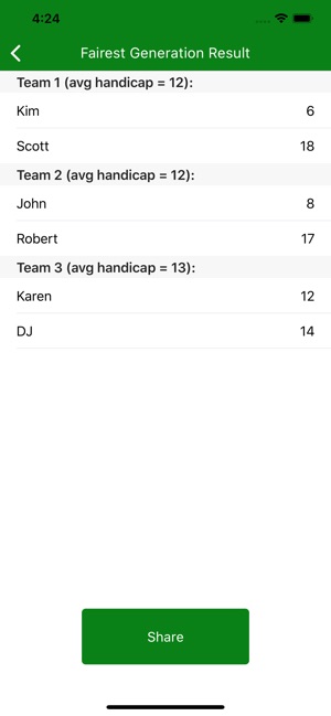 Golf Team Generator(圖4)-速報App