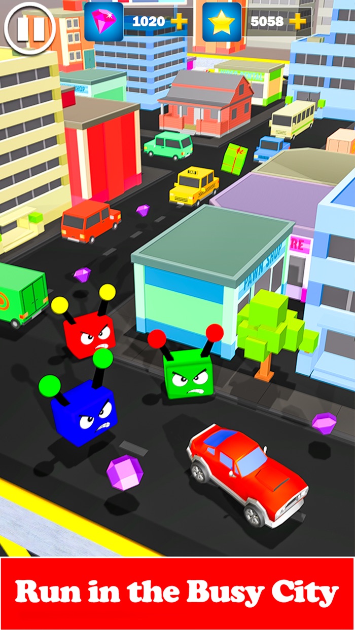 Bumper worms.io vs cars