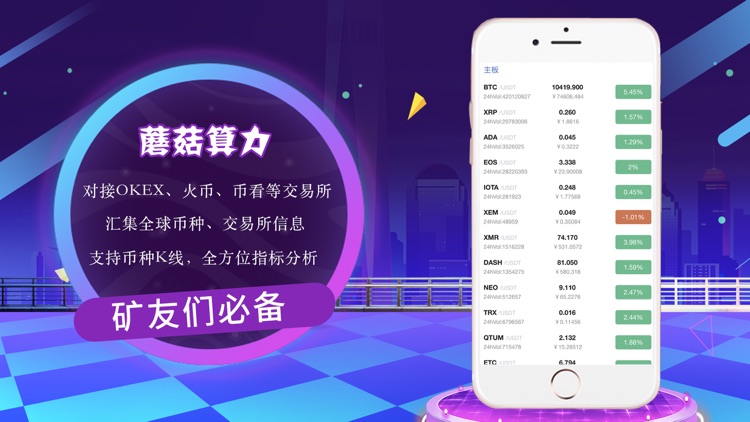 蘑菇算力-比特币矿机众筹App