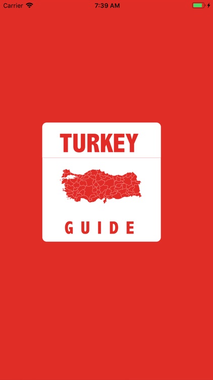 Turkey Guide Map