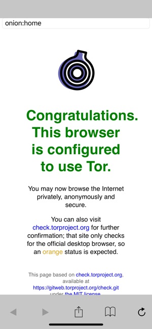 Onion - Anonymous web browsing