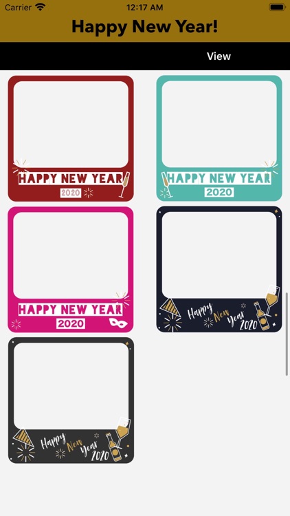 New Year Photo Greetings 2020 screenshot-5