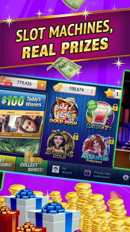 SpinToWin Slots & Sweepstakes by Fuzzy Button Games Inc.