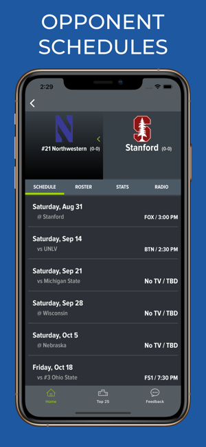 Stanford Football(圖7)-速報App